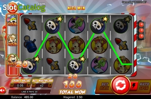 Οθόνη4. Wild Kart Racers Κουλοχέρης