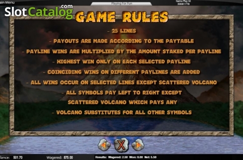 Οθόνη6. Hot Volcano (Top Trend Gaming) Κουλοχέρης