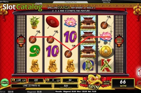 Οθόνη3. Lucky Panda (Top Trend Gaming) Κουλοχέρης