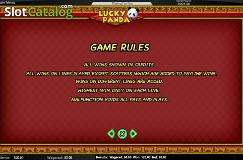 Οθόνη9. Lucky Panda (Top Trend Gaming) Κουλοχέρης