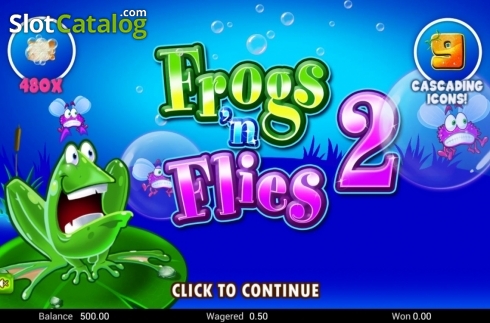 Οθόνη2. Frogs 'n Flies 2 Κουλοχέρης