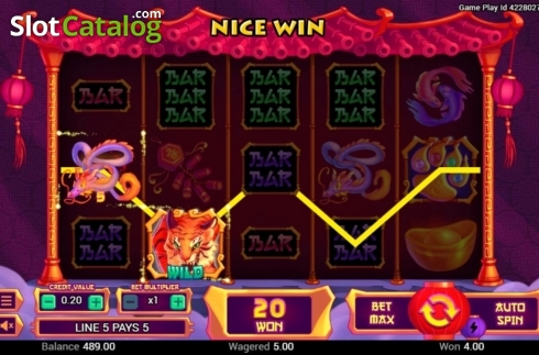 Οθόνη3. Wild Wild Tiger Κουλοχέρης