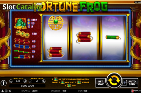 Οθόνη2. Fortune Frog (Top Trend Gaming) Κουλοχέρης