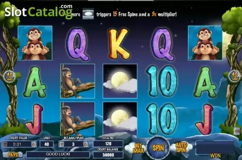 Οθόνη2. Monkey and the Moon Κουλοχέρης