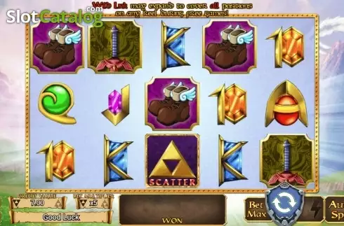 Οθόνη2. The legend of Link Κουλοχέρης