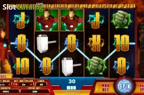 Οθόνη3. Action Heroes Κουλοχέρης