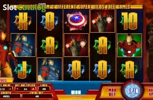 Οθόνη2. Action Heroes Κουλοχέρης