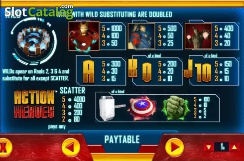Οθόνη5. Action Heroes Κουλοχέρης