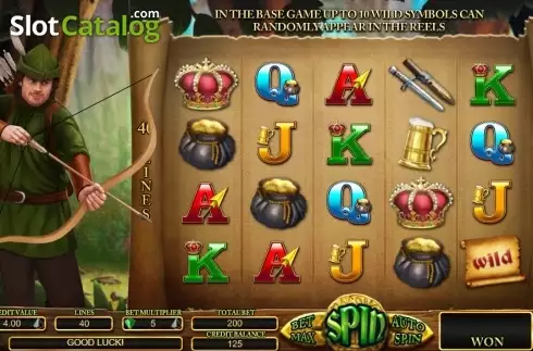 Οθόνη2. Robin Hood (TopTrendGaming) Κουλοχέρης