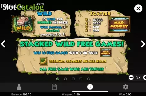 Οθόνη5. Mad Monkey (TOP TREND GAMING) Κουλοχέρης