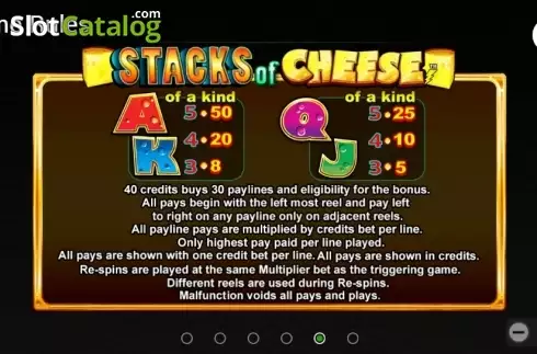 Οθόνη9. Stacks of Cheese Κουλοχέρης