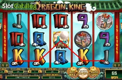 Οθόνη4. Dragon King (Swintt) Κουλοχέρης