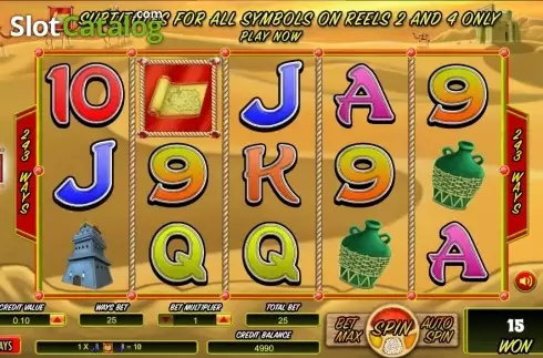 Οθόνη3. The Silk Road (TOP TREND GAMING) Κουλοχέρης