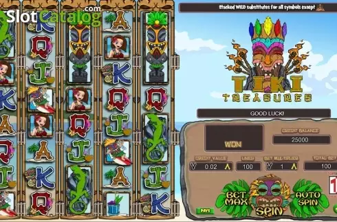 Οθόνη2. Tiki Treasures (TTG) Κουλοχέρης