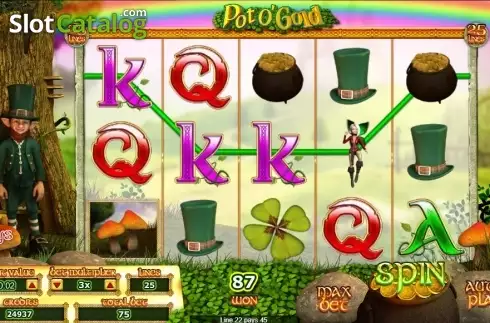 Οθόνη3. Pot O'Gold II Κουλοχέρης