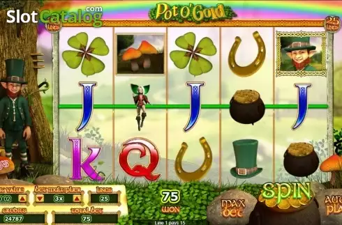 Οθόνη4. Pot O'Gold II Κουλοχέρης