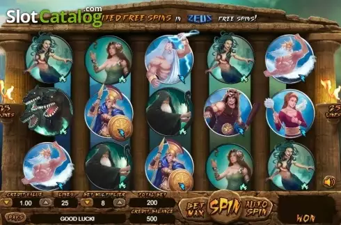Οθόνη2. Zeus Vs Hades Κουλοχέρης