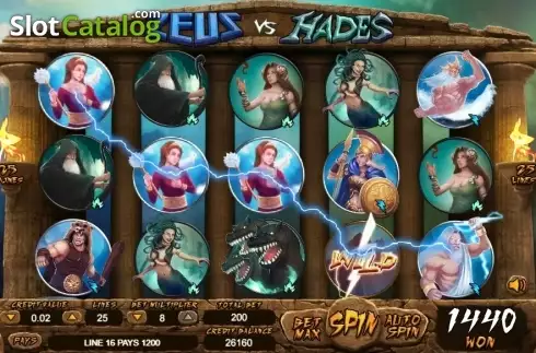 Οθόνη4. Zeus Vs Hades Κουλοχέρης