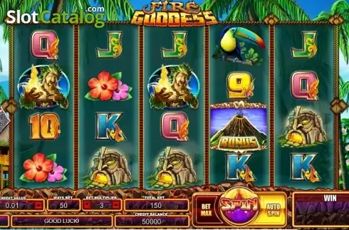 Οθόνη2. Fire Goddess (TopTrendGaming) Κουλοχέρης