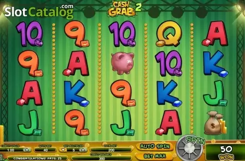 Οθόνη3. Cash Grab 2 Κουλοχέρης