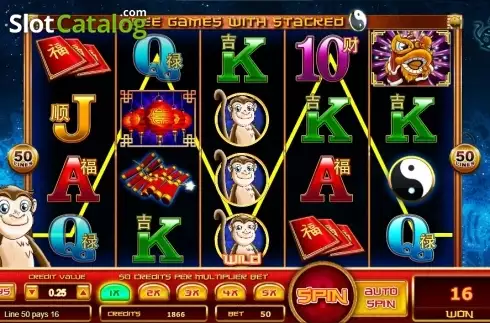 Οθόνη3. Zodiac Wilds Κουλοχέρης