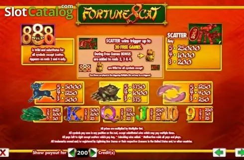 Οθόνη5. Fortuna 8 Cat Κουλοχέρης