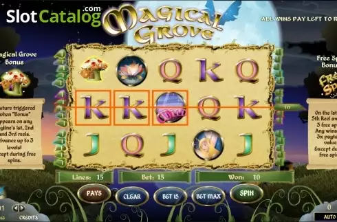 Οθόνη2. Magical Grove Κουλοχέρης