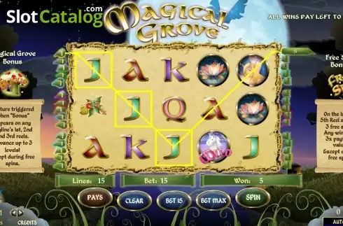 Οθόνη3. Magical Grove Κουλοχέρης