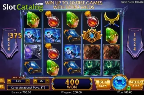 Οθόνη7. League Of Champions Κουλοχέρης