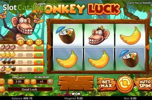 Οθόνη2. Monkey Luck Κουλοχέρης