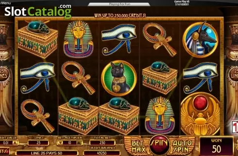 Οθόνη3. Cleopatra (Top Trend Gaming) Κουλοχέρης