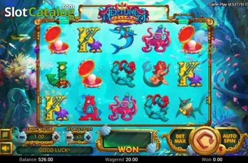 Οθόνη2. Neptunes Gold (Swintt) Κουλοχέρης