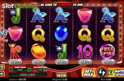Οθόνη2. Gem Riches Κουλοχέρης