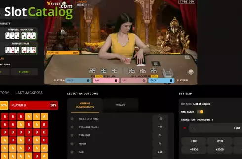 Οθόνη6. Teen Patti (TV Bet) Κουλοχέρης