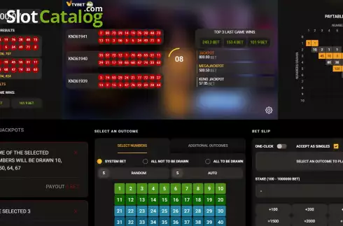 Οθόνη2. Keno (TV Bet) Κουλοχέρης