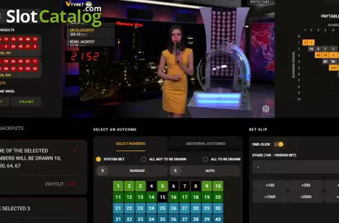 Οθόνη3. Keno (TV Bet) Κουλοχέρης