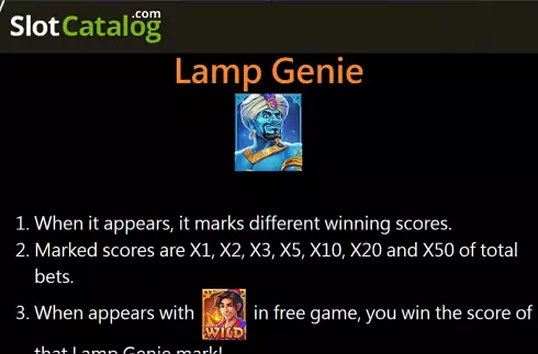 Οθόνη8. Magic Lamp (TaDa Gaming) Κουλοχέρης 