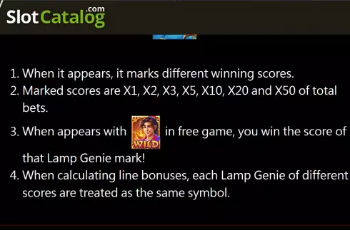 Οθόνη9. Magic Lamp (TaDa Gaming) Κουλοχέρης 