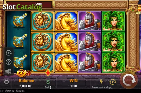 Οθόνη2. Medusa (TaDa Gaming) Κουλοχέρης