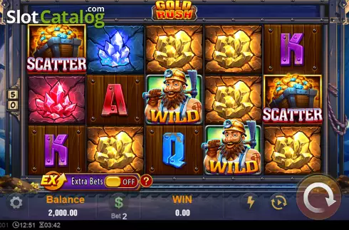 Οθόνη2. Gold Rush (TaDa Gaming) Κουλοχέρης