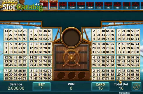 Οθόνη2. Bingo Adventure Κουλοχέρης