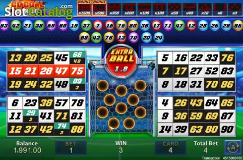 Οθόνη4. Go Goal Bingo Κουλοχέρης 