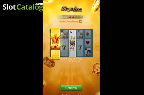 Οθόνη2. Mega Ace (TaDa Gaming) Κουλοχέρης