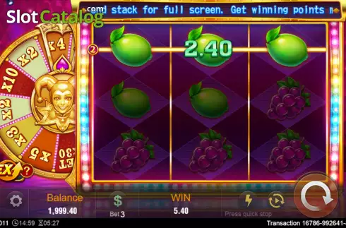 Οθόνη3. Golden Joker (TaDa Gaming) Κουλοχέρης