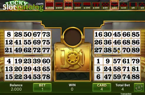 Οθόνη2. Lucky Bingo Κουλοχέρης
