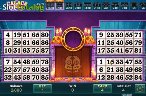 Οθόνη2. Calaca Bingo Κουλοχέρης
