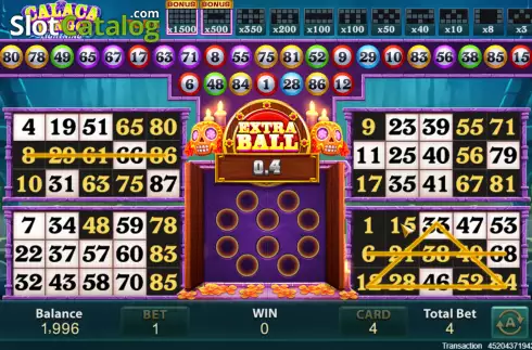 Οθόνη3. Calaca Bingo Κουλοχέρης