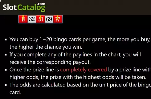 Οθόνη9. Jackpot Bingo Κουλοχέρης