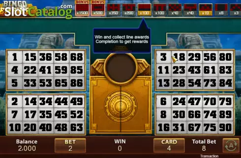 Οθόνη2. Bingo Empire Κουλοχέρης