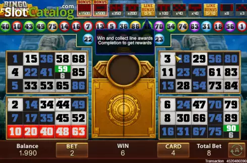 Οθόνη3. Bingo Empire Κουλοχέρης